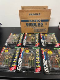1 Case Of 6 GI JOE SGT SAVAGE Action Figures With Videos