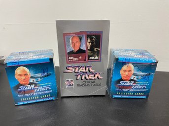 Star Trek Trading Cards Sealed Boxes