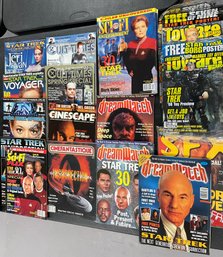 Lot Of Star Trek Magazines