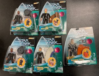 Lot Of 5 Star Trek Figures