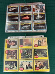 Star Wars Trading Cards Series 3 1977 Full Set W/stickers & 1980 Empire Complete Cards