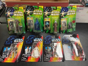 Star Wars Power Of The Jedi - Power Of The Force Lot Of 8 Figures
