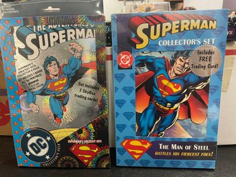 2 Superman Collector Sets
