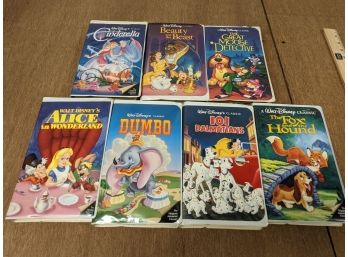 Disney VHS Tape Collection