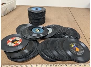 Box Of Over 150 Records - 45rpm - Various