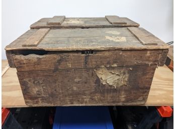2 Wooden Shipping Crates