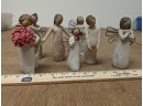 Lot Of 7 WILLOW TREE ANGELS