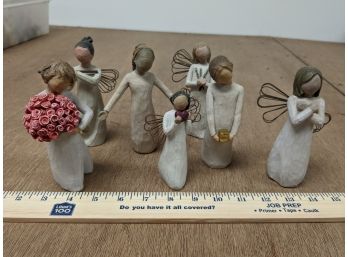 Lot Of 7 WILLOW TREE ANGELS