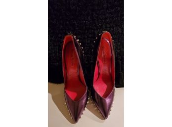 Signature Red Leather Lining Inside Cesare Paciotti Heels ($1100)