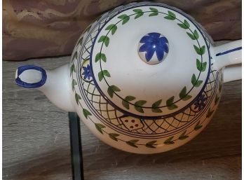 Hand Painted Portugal Teapot