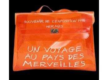 Authentic Hermes Limited Edition Vinyl Kelly Handbag