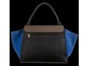 Authentic CELINE Tricolor Trapeze Bag  (Est. $2,950)