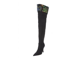 Authentic Versace High Knee Boots