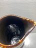 Brown Glazed Clay (?) Pitcher Vase