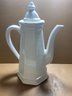 Pfaltzgraff Heritage White Coffee Teapot With Lid