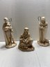 Set Of 17 ' E.H' Holland Golden Gem Nativity Set Porcelain (?)