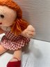 Vintage 1998 Stuffins Rudolph Misfit Doll Plush Stuffed Toy