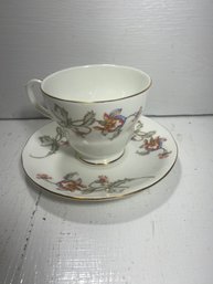 Duchess Bone China Floral Cup And Saucer