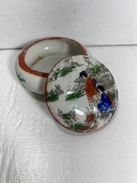 Small Made In Japan Trinket Box With Lid