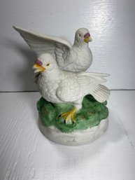 Bird Music Box Decorative Piece Plays Theme From Love Story