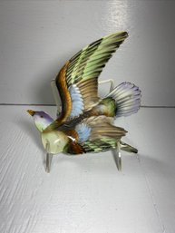Shafford Hand Painted Bird Wall Hanging Porcelain