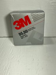 Set Of 9 Double Sided Double Density 3.5 Diskettes 3M Brand Floppy Disks