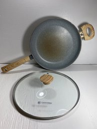 Master Class Marbled 11' Cooking Pan With Lid