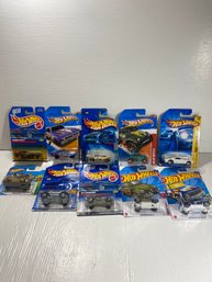 Set Of 10 Brand New Hot Wheels Cars Various Styles And Years