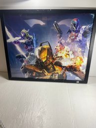Video Game Destiny Framed Poster