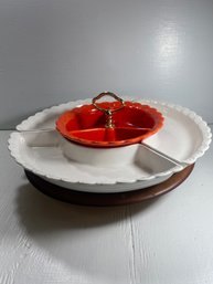 Turn Table Serving Tray Dish