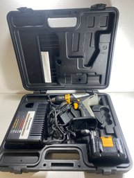 Working Panasonic Cordless Drill & Driver Tool 15.6 Volt Model EY6432 With Case