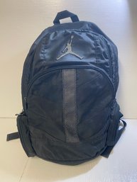 Black Air Jordan Multi Pocket Backpack