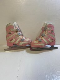 Girls Size 11J Pink Jackson Ice Skates