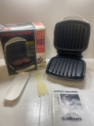 Working George Foreman Grilling Machine With Box Model GR10A