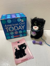 American Girl Doll Cat Licorice With Box