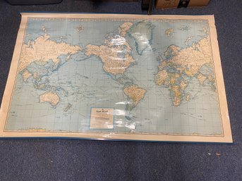 Rand McNally Cosmopolitan Series World Map