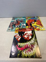 Amazing Spider- Man Comic Books Issues 344- 346 FN/ VF Condition
