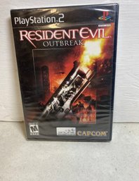 Capcom PS2 Resident Evil Outbreak First Print 2003 Brand New Factory Sealed