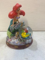 Disney Store Little Mermaid Snow Globe Figure