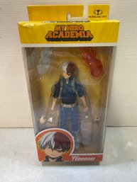 Like New Mcfarlane Toys My Hero Academia Shoto Todoroki 7' Action Figure With Box