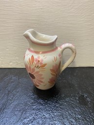 HB Quimper France 4' Creamer Pitcher With Handle