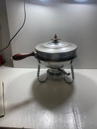 Vintage Chaffing Dish Food Warmer With Lid