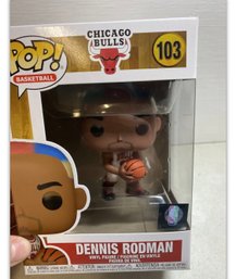 New Funko Pop Figure NBA Dennis Rodman Chicago Bulls #103