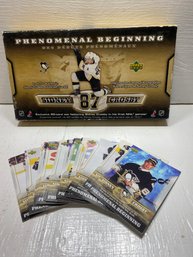 Phenomenal Beginning Upper Deck Sidney Crosby NHL Hockey 20 Card Trading Cards