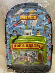 Brand New Bob's Burgers Backpack 12 X 16'
