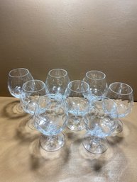Set Of 8 Spiegelau Crystal Goblet Wine Glass Cups
