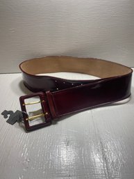 NWT Ann Taylor Plum/ Red Colored Size Large Women's Belt