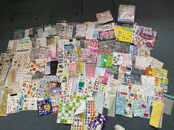 HUGE Lot Of Stickers