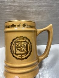 University Of Minnesota Cup Mug Stein