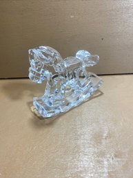 Crystal Rocking Horse